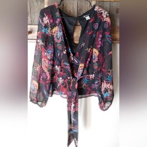 Venus Multi-Color Blouse Sz 16